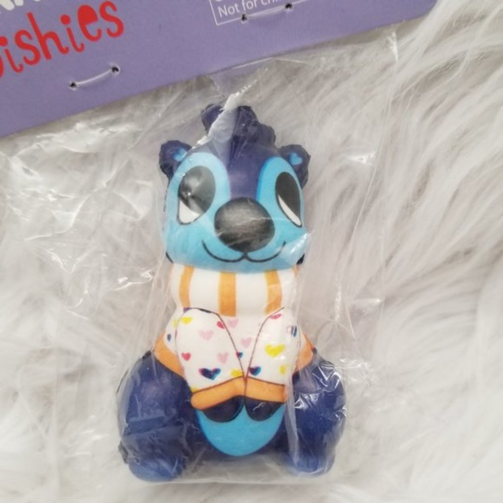 Character Squishies Toy Stress Reliever Lot of 7 Monkey Otter Shark Kitty Age 3+ - Picture 8 of 9